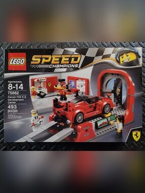 LEGO Speed Champions 75882 Ferrari FXX K & Development Center New Factory Sealed